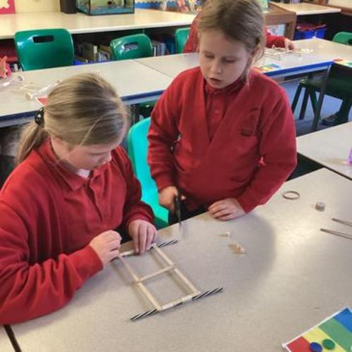 This term in Design and Technology we are making sling shot cars!