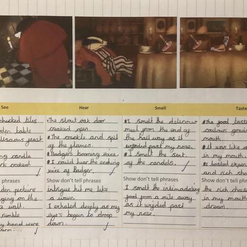 We have worked really hard on our descriptive writing this term based on ‘The Wind In The Willows’.